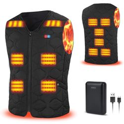 Heated Vest for Men Women,Lightweight XL with BaPack for Winter Outdoor Hunt