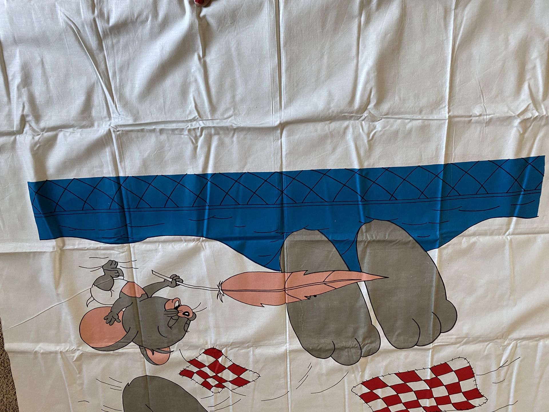 Tom & Jerry Bed Sheet 57”X86”