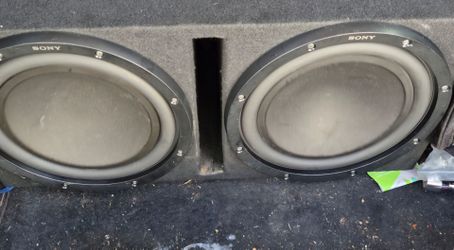 12inch Sony Subs & Box