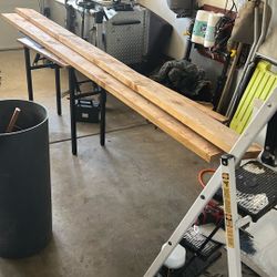 Two 2x8’’s  10’ Long