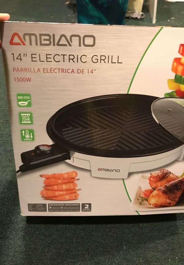 ambiano electric grill