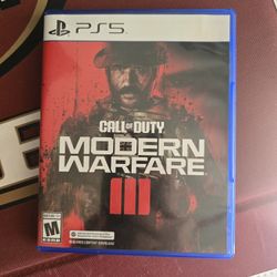 PS5 COD MODERN WARFARE 3