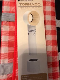Tech Solutions Tornado Handheld Bladeless Fan