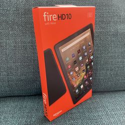🔥Plus Fire HD 10 tablet, 10.1"1080p Full HD 32GB latest model (2021 release) Black🔥