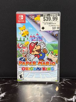 CASE ONLY / NO GAME Nintendo Paper Mario Origami King
