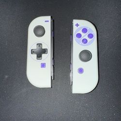 Custom SNES joy cons