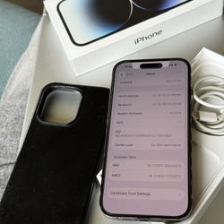 iPhone 14pro 512gb. Fully Unlock With Box And Charging Cable. 