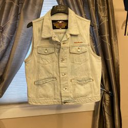 Harley Davidson Jean Vest