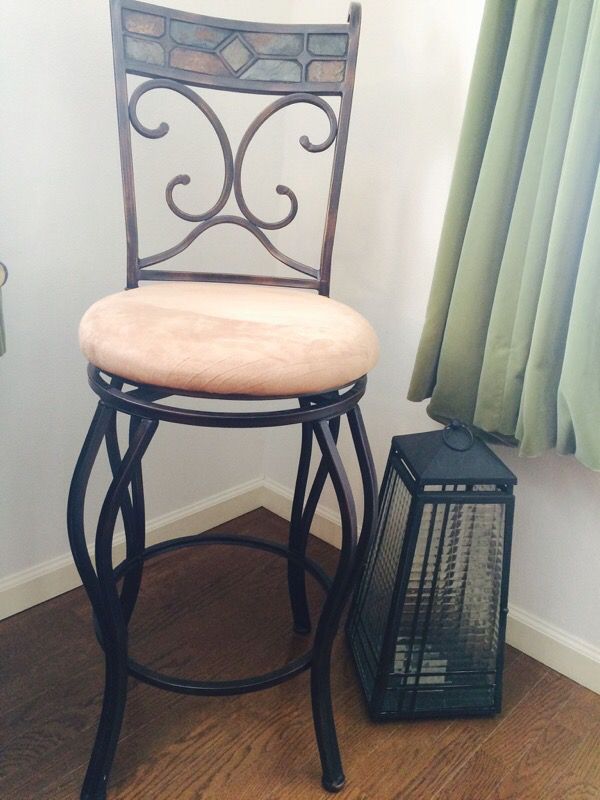Set of two bar stools - 28" seat height