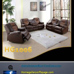 Faux bonded leather Sofa