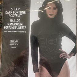 Sheer Dark Fortune Bodysuit
