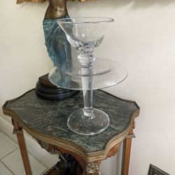 Single Tall Candle Holder Over 10 Inches Tall