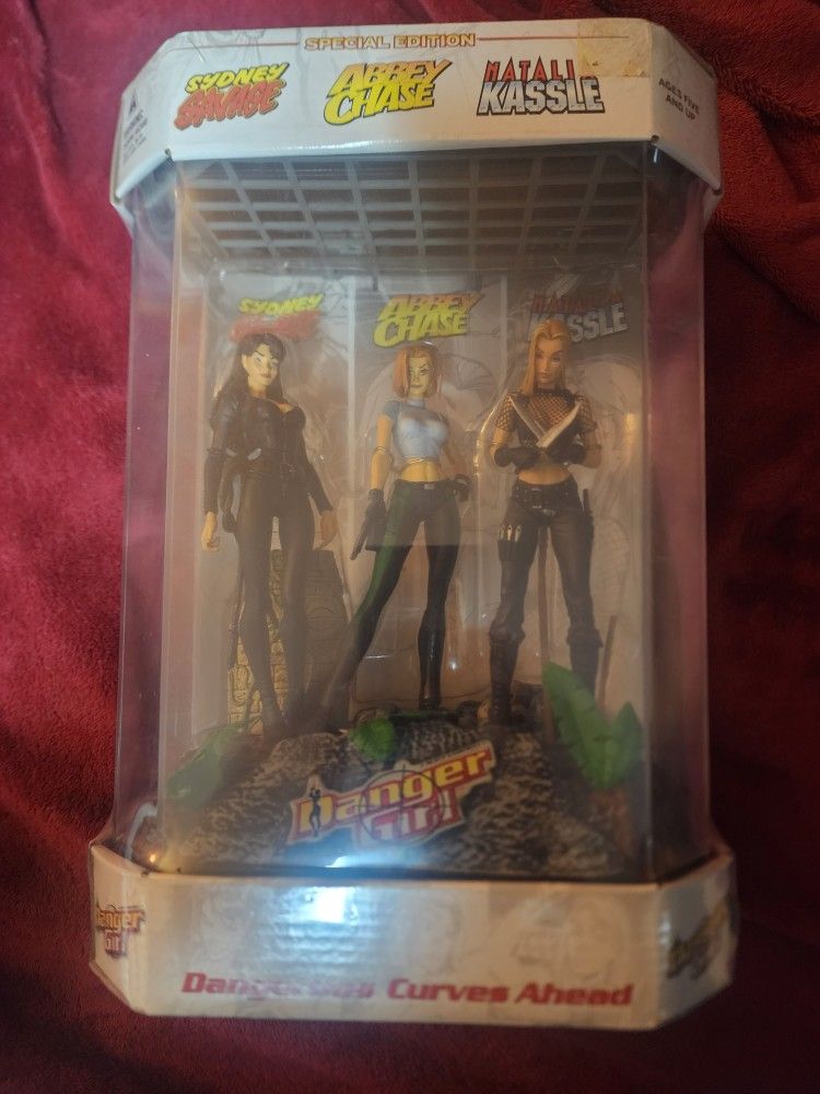 Danger Girl 3 Pack