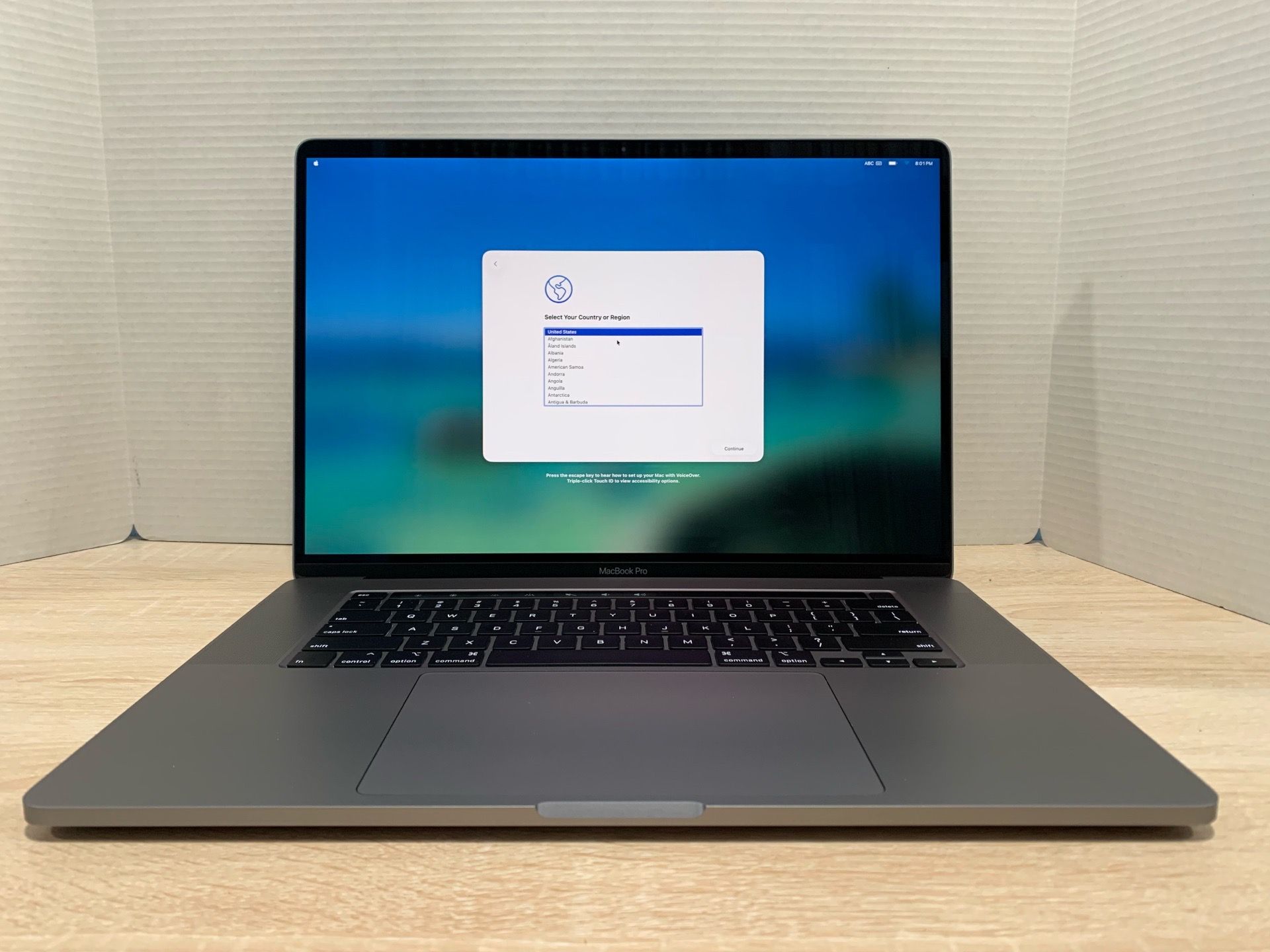 $580, 32GB RAM, 1TB SSD, 8-Core i9, 4GB GPU, 2019 16” Touch Bar MacBook Pro, $3508 org. retail