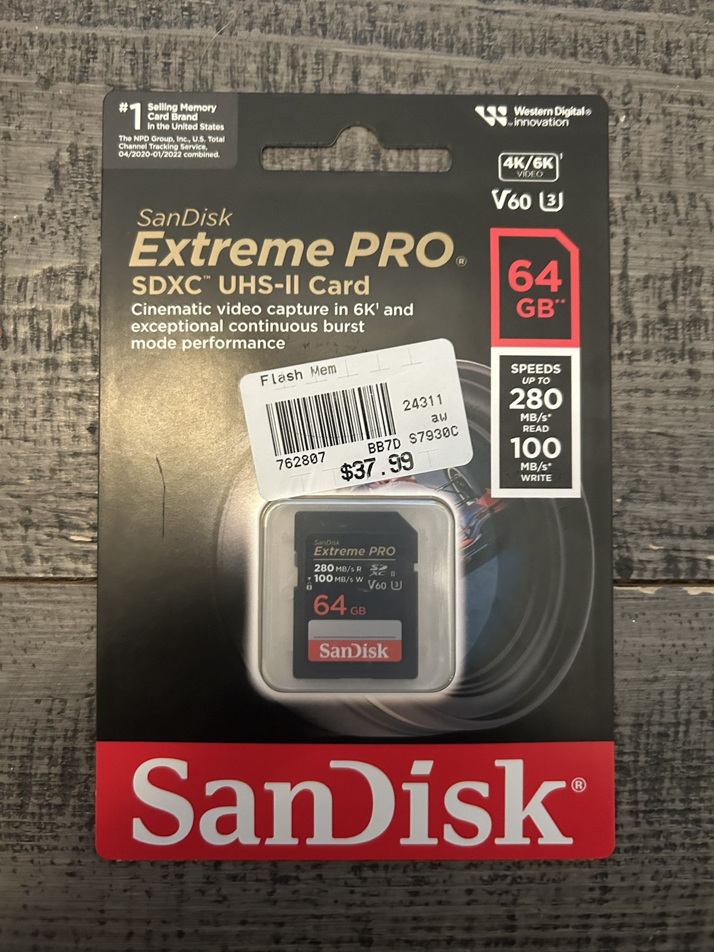 SanDisk Extreme Pro 64 gb SDXC UHS-II Card ( Taking Offers)