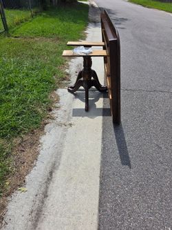 Cherry wood table
