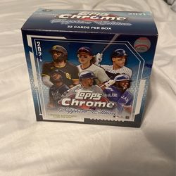 2021 Topps Chrome Sapphire Edition Box!