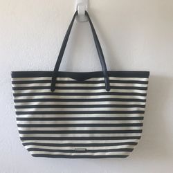 Rebecca Minkoff Striped Canvas Tote