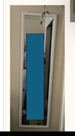 Long White Mirror