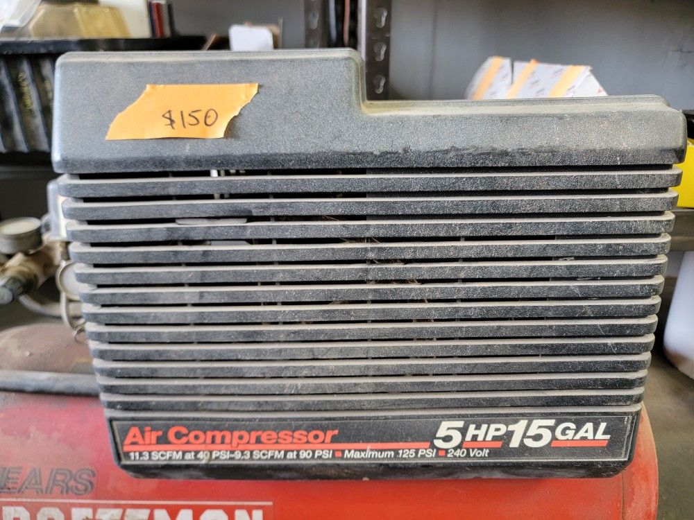 Craftsman 220v 15gal Air Compressor