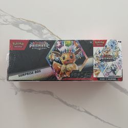 Pokemon Prismatic Evolutions Sam’s Club Surprise Box + Booster Bundle