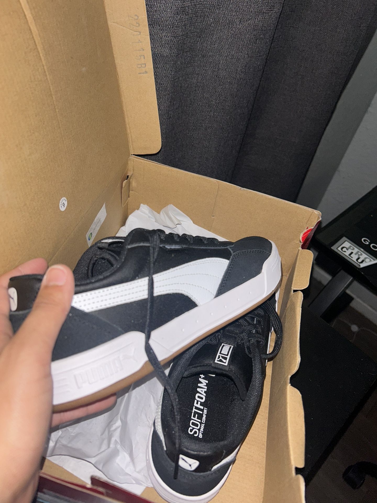 puma shoes: size 8.5