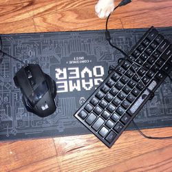 Keyboard&mouse + Mousepad 