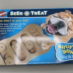 Seek A Treat Dog Treat Game-Brand New!
