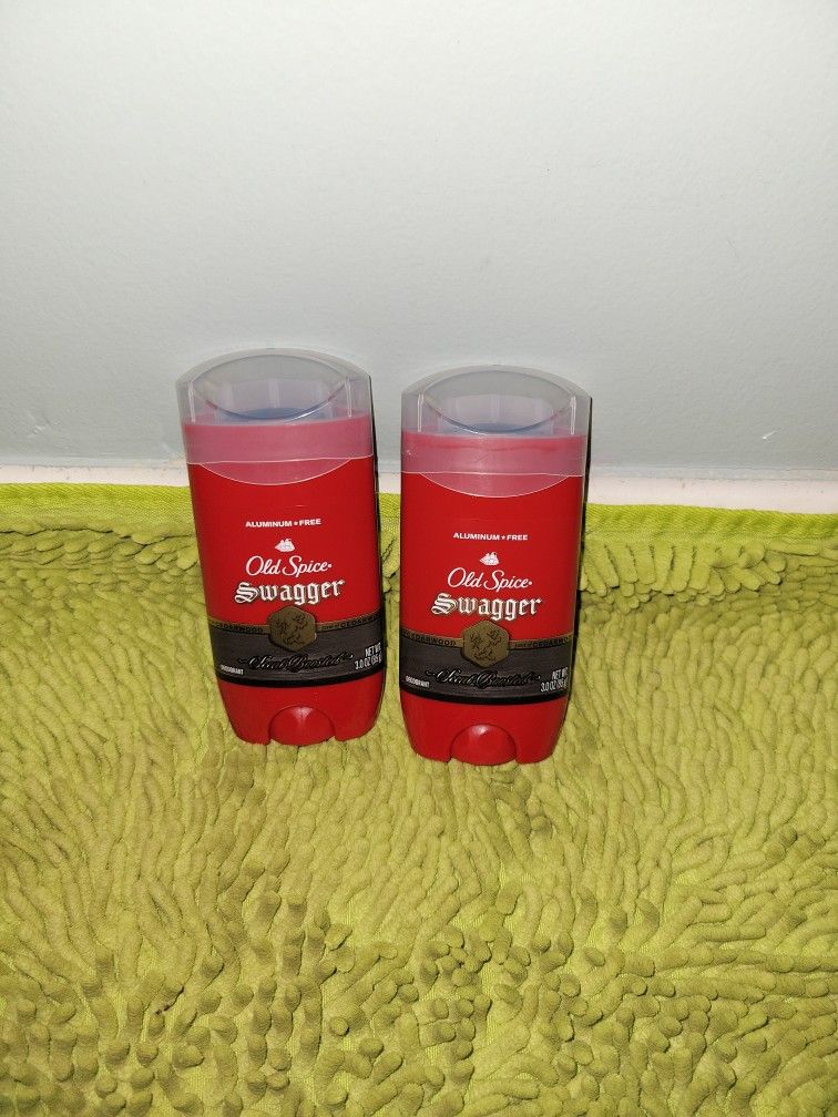 2 Old Spice Swagger Deodorants Cedarwood 3oz