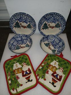 Plates + Holding Pots 