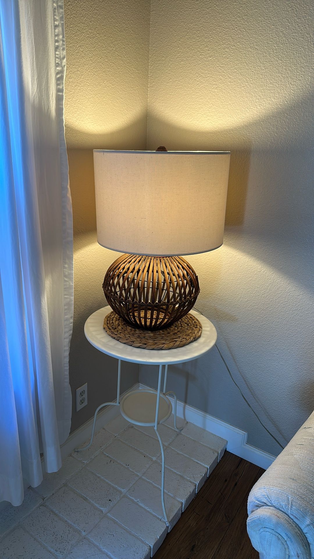 Two Large Lamps