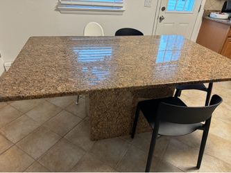 Kitchen island granite
