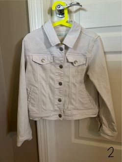 Girls Jean Jackets-Size 10/12 (2)