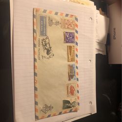 Stamp Envelope from Mallorca , Spain