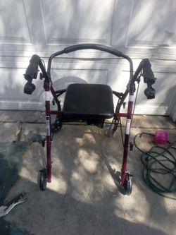 Red Medline walker