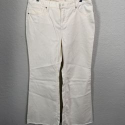 Ladies White Jeans 