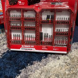 74 Piece Milwaukee Shock Wave Impact Duty