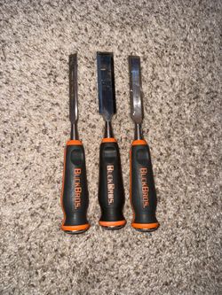 Buck Bros 3-Piece Wood Chisel Set