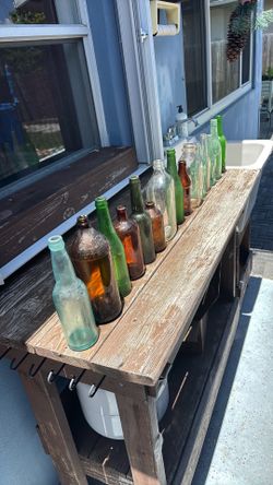 Old Vintage Locally Dug Bottles