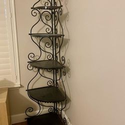 5 tier stand, espresso color 