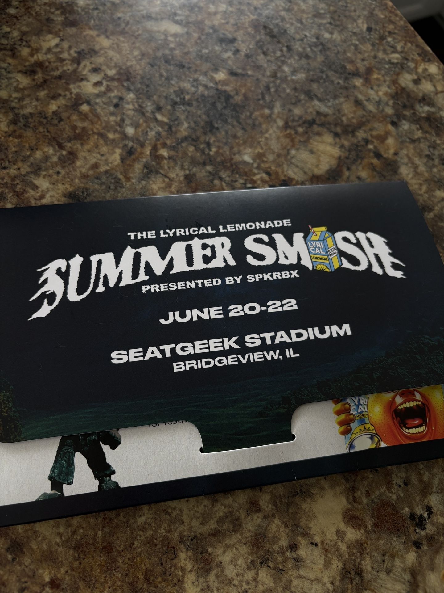 Summer Smash Ticket Saturday June 21st