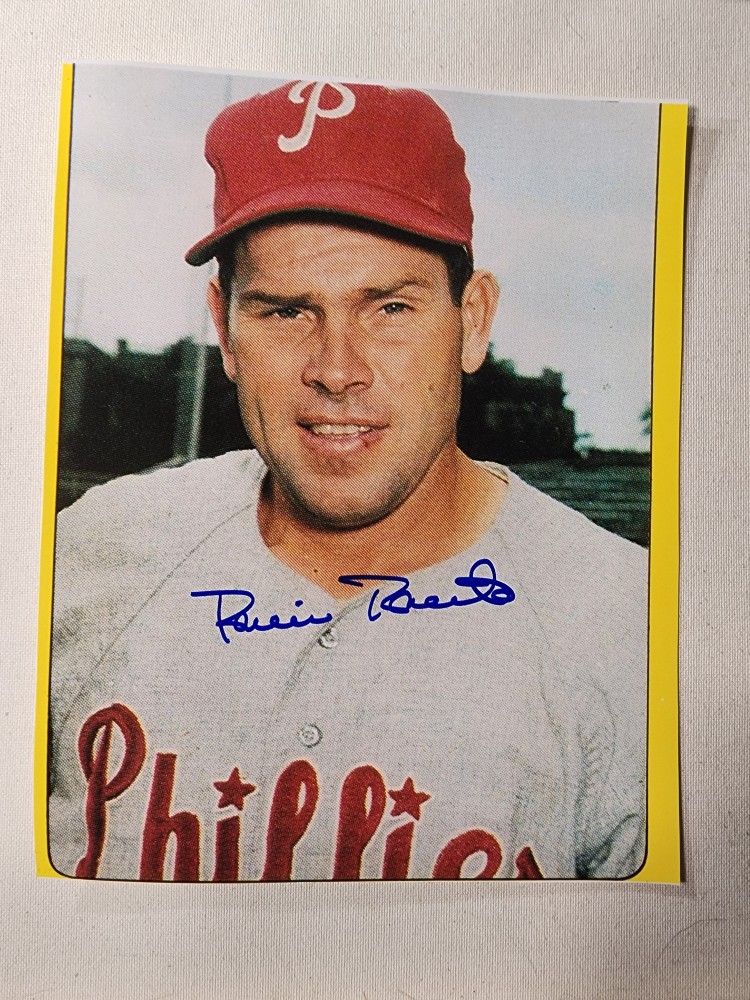 Robin Roberts 1950`s Signed 8x10 Autographed W/COA