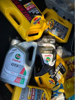 Brand new engine oil full synthetic 19$ each I have 12 of them all brand new