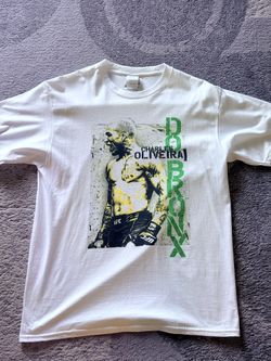 Charles Oliveira shirt CUSTOM Men’s T Shirt Medium White UFC