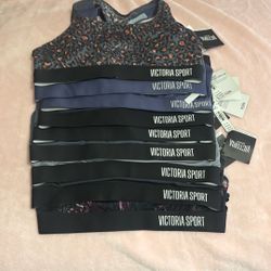 9 Brand New XL Victoria Secret Sports Bra’s