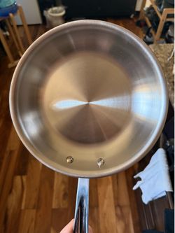 All-Clad D3 Stainless 3-ply Bonded Cookware, Fry Pan, 8 inch