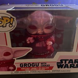 Pop! Star Wars Grogu With Cookie! #493