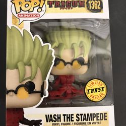 Funko Pop! Vinyl  Trigun - Vash the Stampede  1362 Chase Edition 