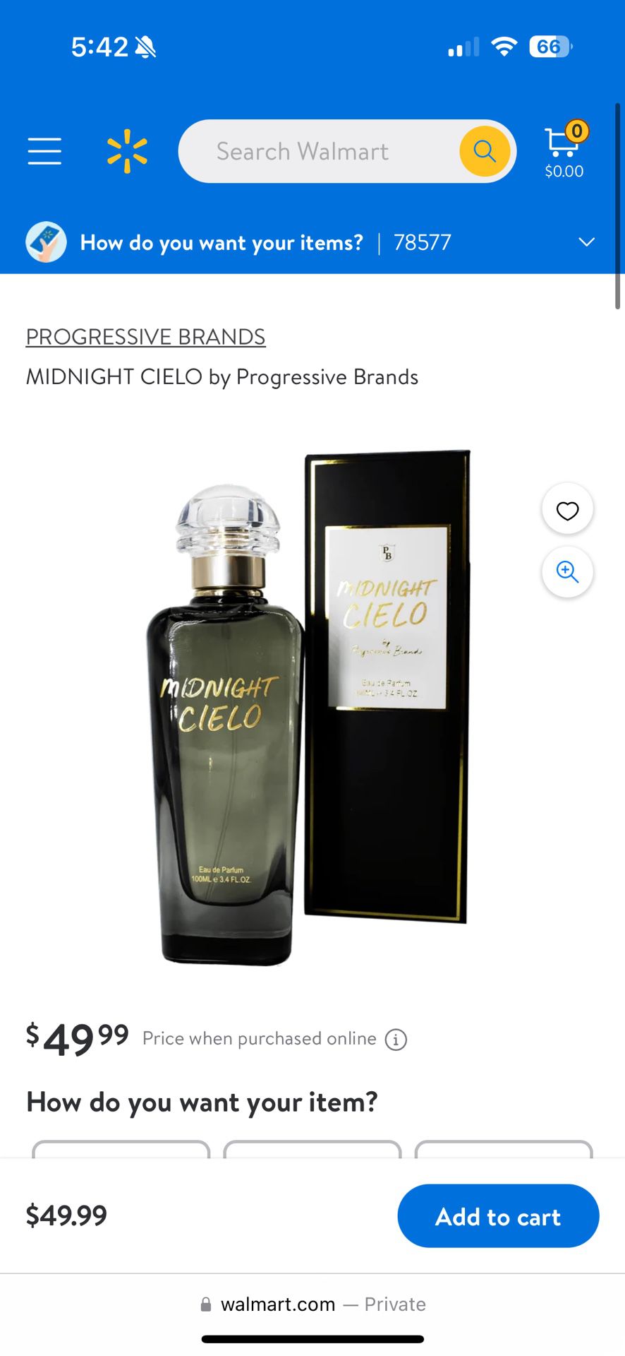 Midnight Cielo Parfum 