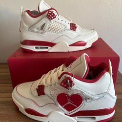 WMNS Jordan 4 Retro Valentines Day Size 10.5 